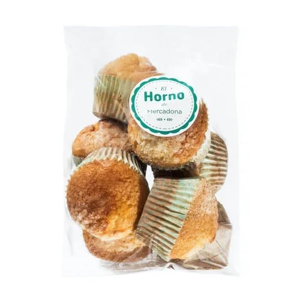 8 Magdalenas con azúcar - 0.38 kg - Imagen del producto en Findit