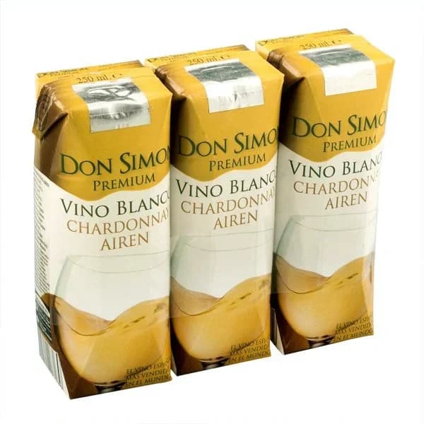 Vino blanco Don Simón chardonnay airén - 0.56 l - Imagen del producto en Findit