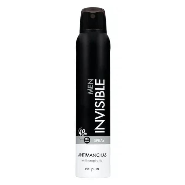 Desodorante invisible men Deliplus antitranspirante y antimanchas - 0.2 l - Imagen del producto en Findit