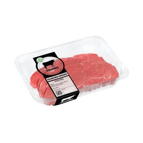 Filetes de vacuno 1º B añojo para plancha o guisar - 0.5 kg - Imagen del producto en Findit