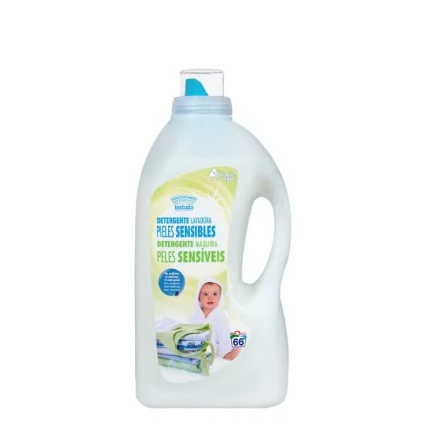 Detergente ropa Pieles Sensibles Bosque Verde líquido - 65.75 ud - Imagen del producto en Findit