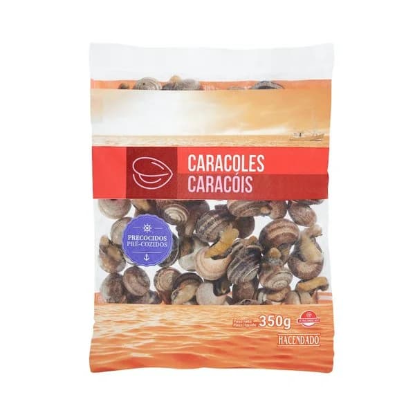 Caracoles precocidos Hacendado ultracongelados - 1 ud - Imagen del producto en Findit