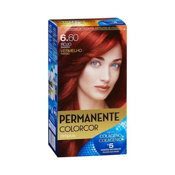 Coloración permanente 6.60 rojo pasión Deliplus - 1 ud - Imagen del producto en Findit