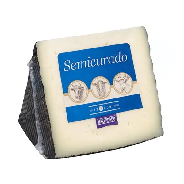 Queso semicurado mezcla Hacendado - 0.42 kg - Imagen del producto en Findit