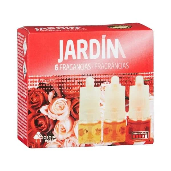 Recambio ambientador eléctrico Jardín 6 fragancias Bosque Verde - 0.03 l - Imagen del producto en Findit