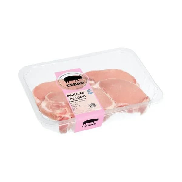 Chuletas lomo de cerdo - 0.48 kg - Imagen del producto en Findit