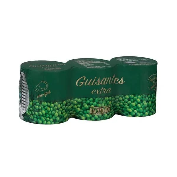 Guisantes extra Hacendado - 0.36 kg - Imagen del producto en Findit