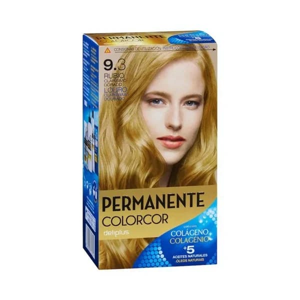 Coloración permanente 9.3 rubio clarísimo dorado Deliplus - 1 ud - Imagen del producto en Findit