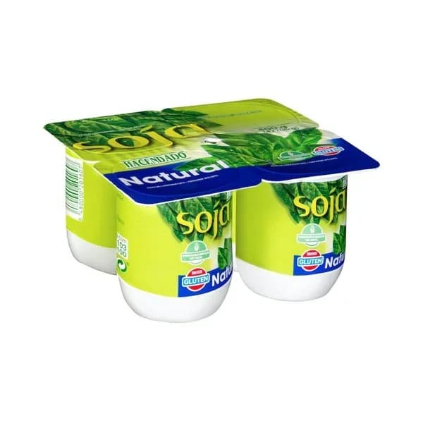Postre de soja Hacendado natural - 0.4 kg - Imagen del producto en Findit