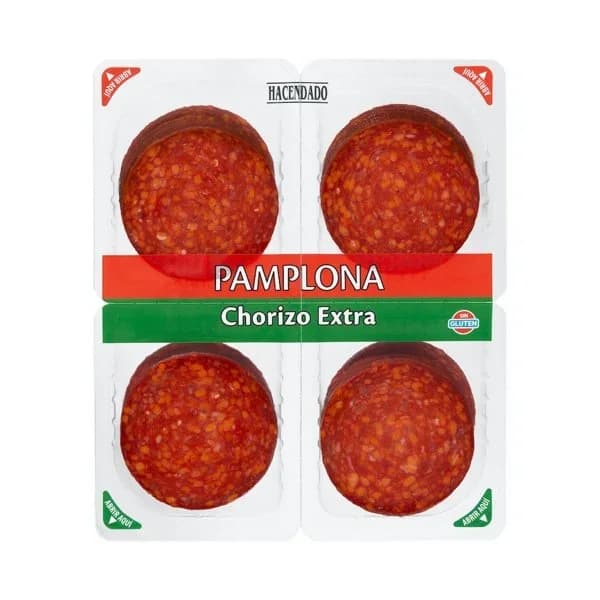 Chorizo Pamplona extra Hacendado lonchas - 1 ud - Imagen del producto en Findit
