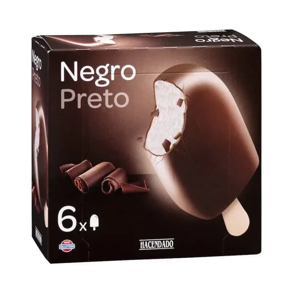 Helado negro Hacendado - 0.72 l - Imagen del producto en Findit
