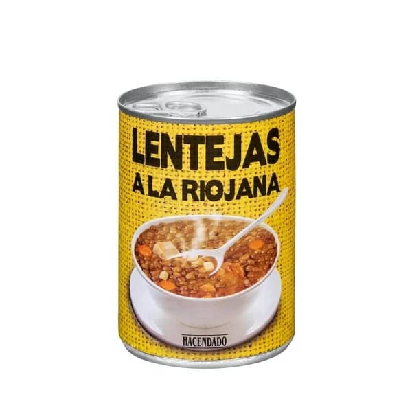 Lentejas a la riojana Hacendado - 0.42 kg - Imagen del producto en Findit