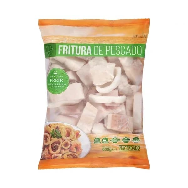 Fritura de pescado Hacendado ultracongelada - 0.6 kg - Imagen del producto en Findit