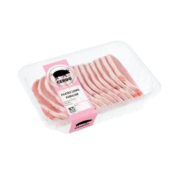 Filetes lomo de cerdo familiar - 0.99 kg - Imagen del producto en Findit