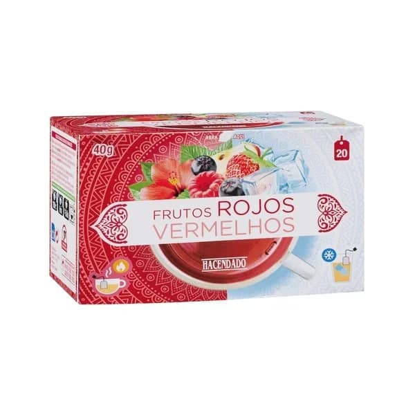 Infusión frutos rojos Hacendado - 1 ud - Imagen del producto en Findit
