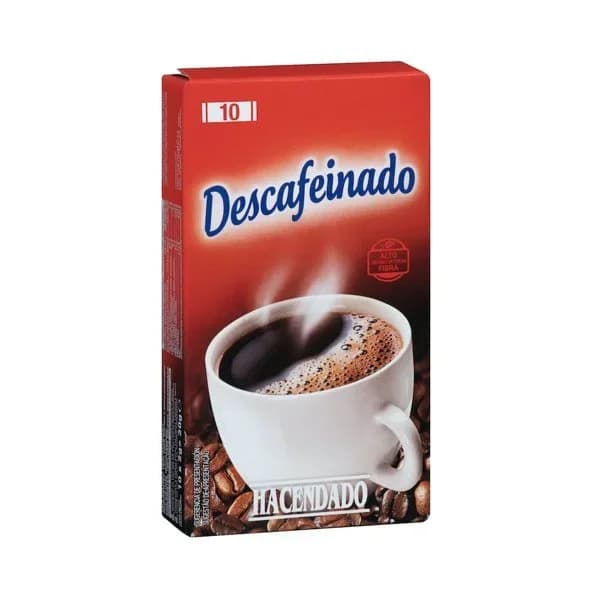 Café soluble en sobres descafeinado Hacendado - 0.02 kg - Imagen del producto en Findit