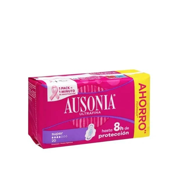 Compresa con alas super Ausonia - 19.93 ud - Imagen del producto en Findit