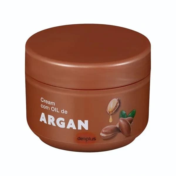 Crema corporal nutritiva Deliplus con aceite de argán - 0.25 l - Imagen del producto en Findit