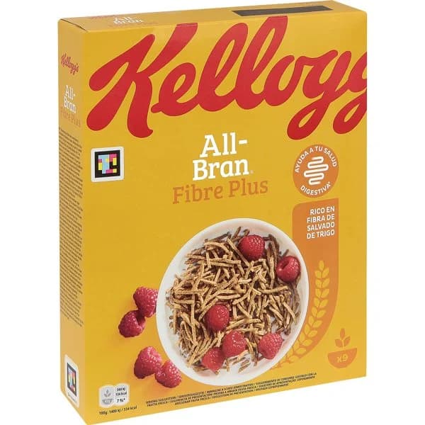 Cereales All Bran Plus 375G - 0.36 ud - Imagen del producto en Findit