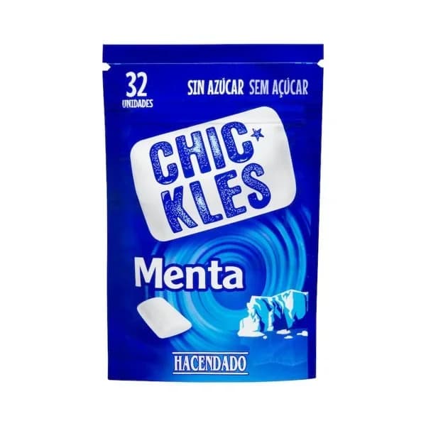 Chicles menta fuerte gragea Hacendado - 0.05 kg - Imagen del producto en Findit