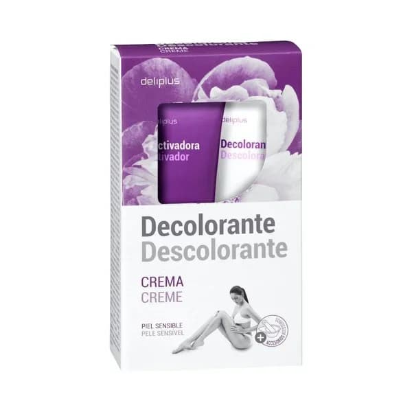 Crema decolorante rostro y cuerpo Deliplus piel sensible - 0.15 l - Imagen del producto en Findit