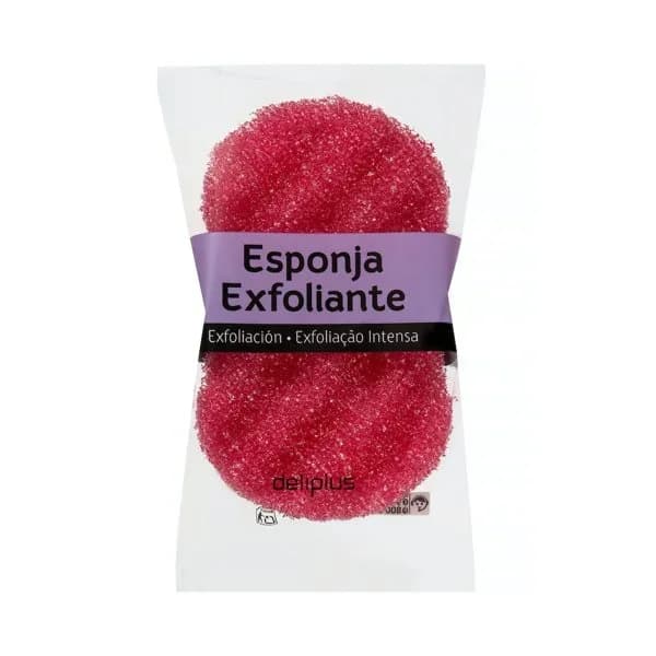Esponja de baño exfoliación intensa Deliplus - 1 ud - Imagen del producto en Findit