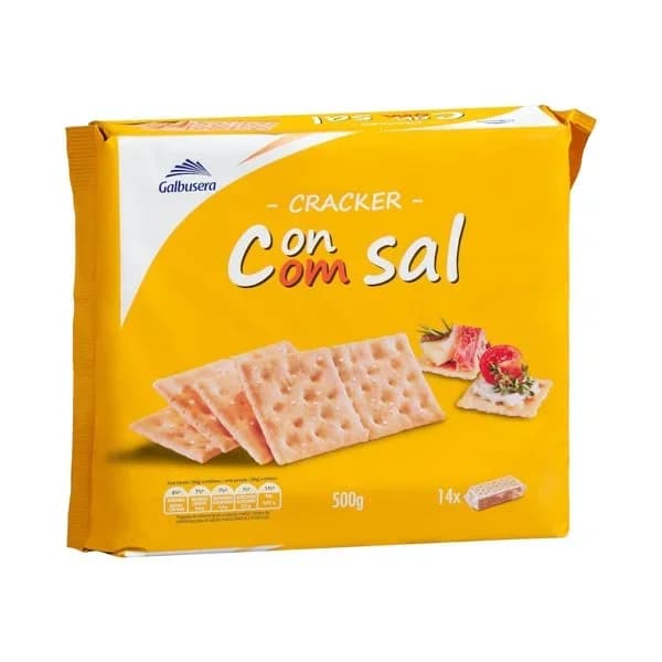 Crackers con sal - 0.5 kg - Imagen del producto en Findit
