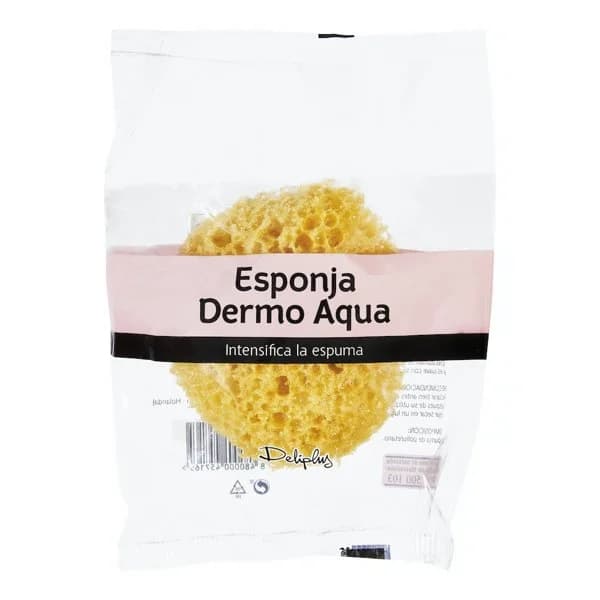 Esponja de baño dermo agua Deliplus - 1 ud - Imagen del producto en Findit