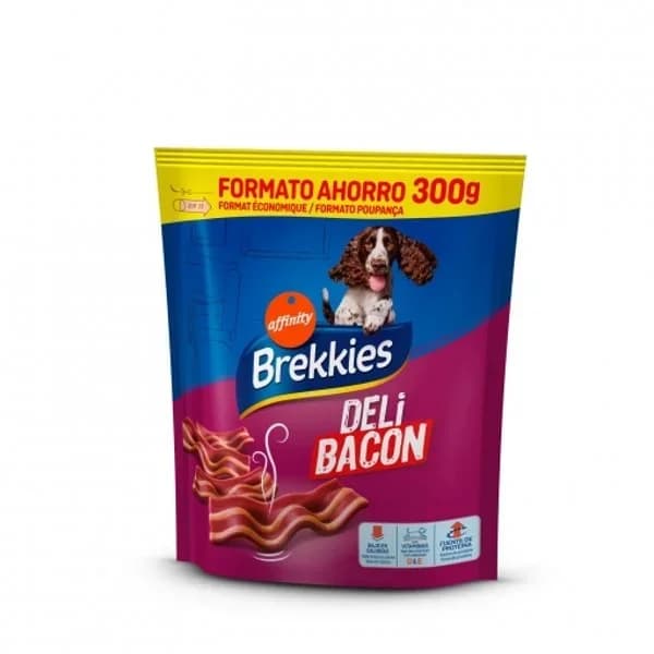 Snack de bacon para perros Brekkies Excel 300 g. - 0.3 kg - Imagen del producto en Findit