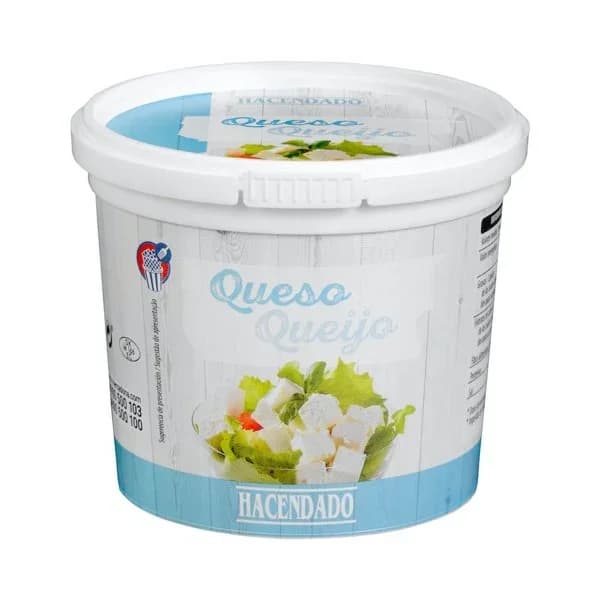 Queso fresco para ensaladas de vaca Hacendado en dados - 1 ud - Imagen del producto en Findit