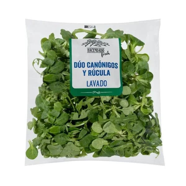 Ensalada mezcla dúo canónigos y rúcula - 0.1 kg - Imagen del producto en Findit