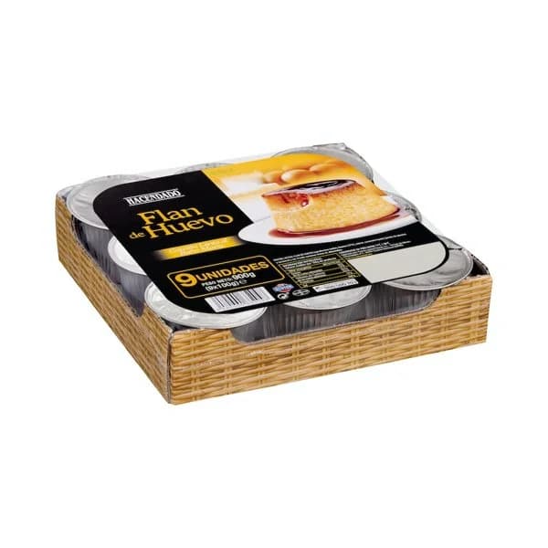 Flan de huevo Hacendado - 0.9 kg - Imagen del producto en Findit