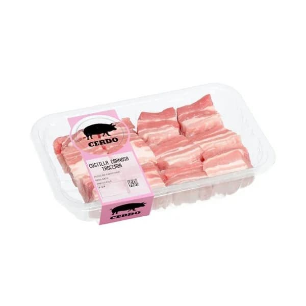 Costillas de cerdo carnosas a tacos - 0.62 kg - Imagen del producto en Findit
