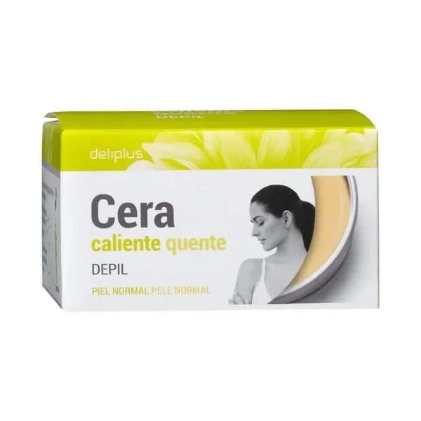 Cera caliente en cazuela Deliplus piel sensible - 1 ud - Imagen del producto en Findit