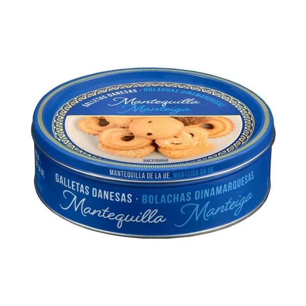 Galletas de mantequilla y chocolate Hacendado - 0.34 kg - Imagen del producto en Findit