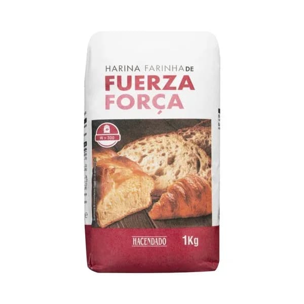Harina de fuerza Hacendado - 1 kg - Imagen del producto en Findit