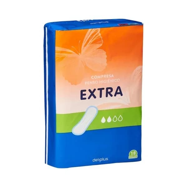 Compresa sin alas extraplana Deliplus - 1 ud - Imagen del producto en Findit