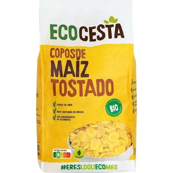 Copos de maíz ecológico 400 g - 0.4 kg - Imagen del producto en Findit