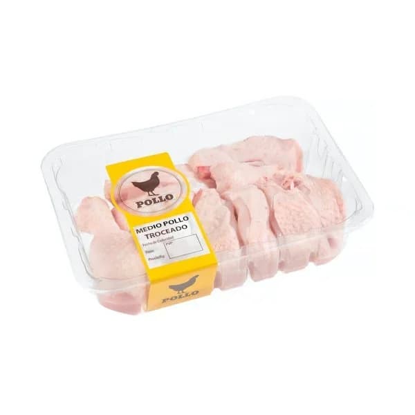 Medio pollo troceado - 0.9 kg - Imagen del producto en Findit