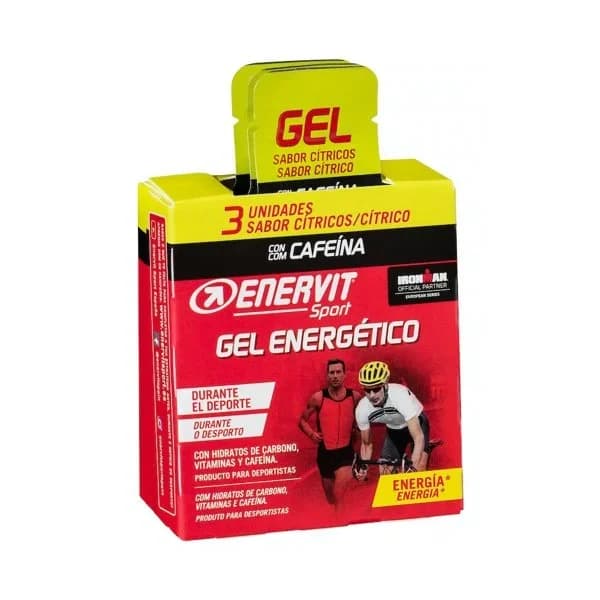 Gel energético con cafeína Enervit Sport sabor cítricos - 0.09 kg - Imagen del producto en Findit
