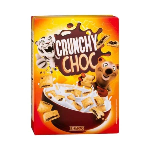 Galletas Crunchy Choc Hacendado - 0.52 kg - Imagen del producto en Findit