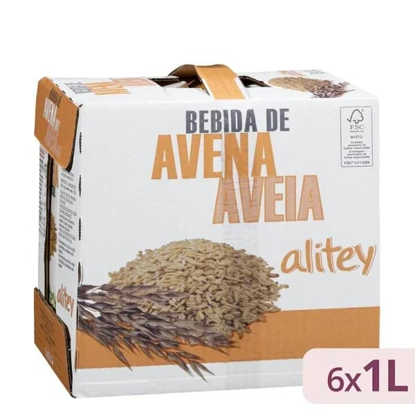 Bebida de avena Alitey - 6 l - Imagen del producto en Findit