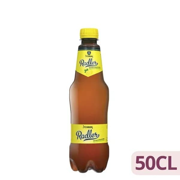 Cerveza Radler Steinburg con zumo natural de limón - 1 ud - Imagen del producto en Findit