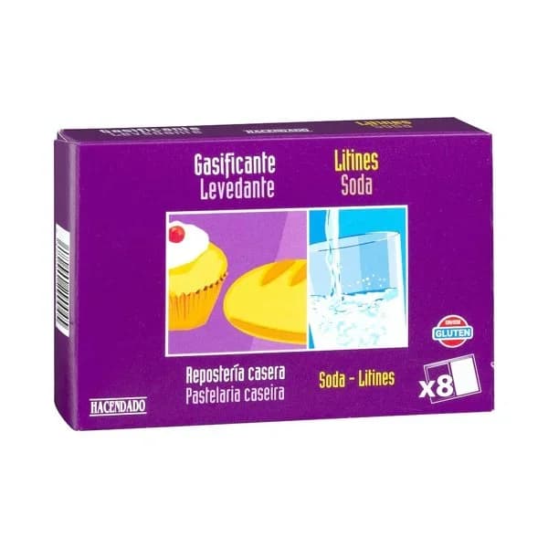 Gasificante repostería casera Hacendado - 1 ud - Imagen del producto en Findit