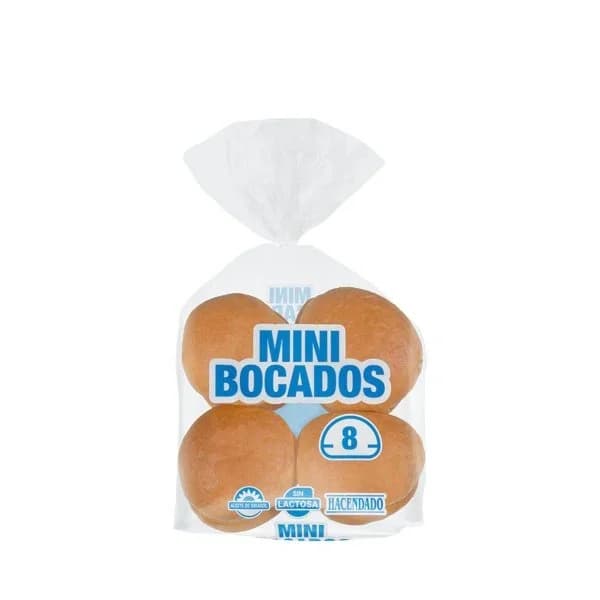 Pan Mini bocados Hacendado - 0.16 kg - Imagen del producto en Findit
