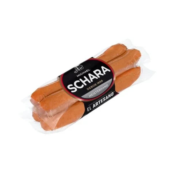 Salchichas cocidas Schara de cerdo ahumadas - 0.34 kg - Imagen del producto en Findit