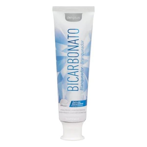 Dentífrico Bicarbonato blanqueador Deliplus - 0.1 l - Imagen del producto en Findit