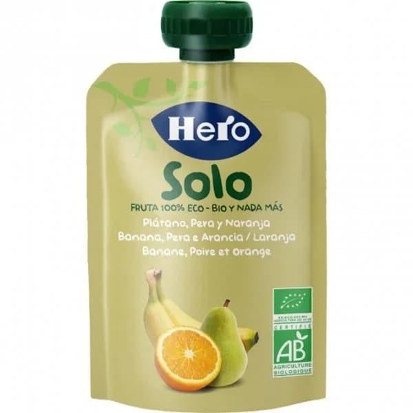 Potito Bolsita Solo Pera y Plátano 100G - 0.1 kg - Imagen del producto en Findit