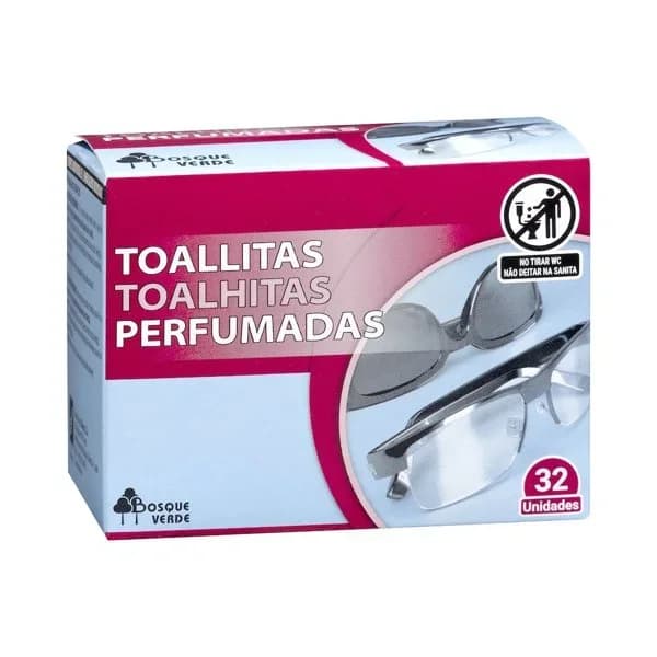 Toallitas Limpiagafas Bosque Verde monodosis - 32 ud - Imagen del producto en Findit