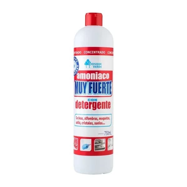Amoníaco muy fuerte Bosque Verde con detergente - 0.75 l - Imagen del producto en Findit